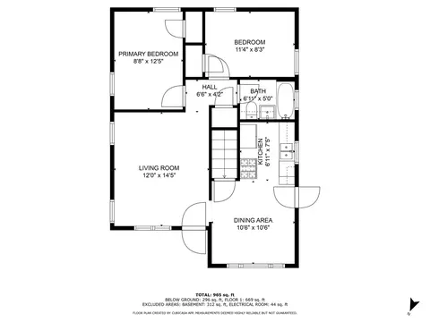 Floorplan - 2121 S 23 Ave, Broadview, IL 60155 photo 3 of 3