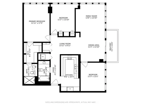 Floorplan - 200 E Delaware Pl #33F, Chicago, IL 60611 photo 1 of 1