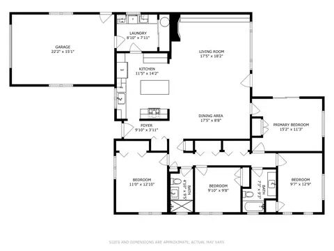 Floorplan - 1009 N Scott St, Wheaton, IL 60187 photo 1 of 1