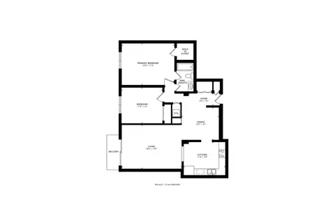 Floorplan - 960 S River Rd #309, Des Plaines, IL 60016 photo 1 of 1