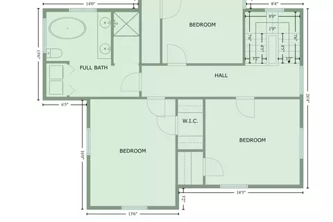 Floorplan - 312 E Springfield Rd, Arcola, IL 61910 photo 3 of 3