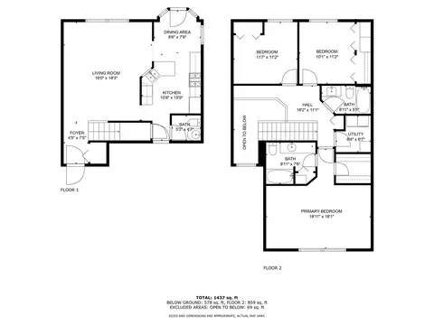 Floorplan - 1088 Delta Dr, Elgin, IL 60123 photo 3 of 3