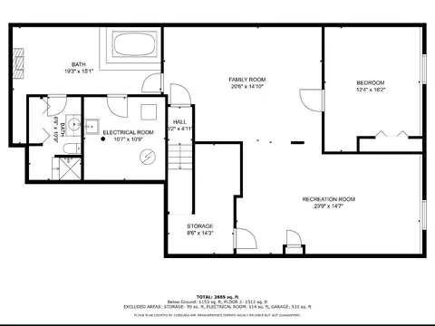 Floorplan - 1661 W Apache Trl, Freeport, IL 61032 photo 2 of 3