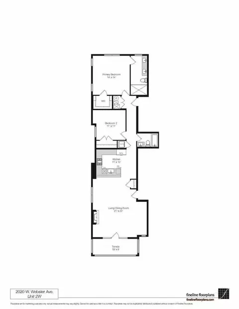 2020 W Webster Ave #2W, Chicago, IL 60647 photo 12