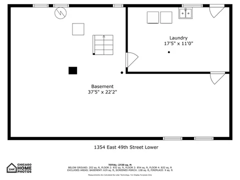 Floorplan - 1354 E 49th St, Chicago, IL 60615 photo 4 of 4