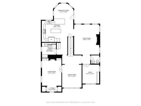 Floorplan - 1005 N Scott St, Wheaton, IL 60187 photo 3 of 4