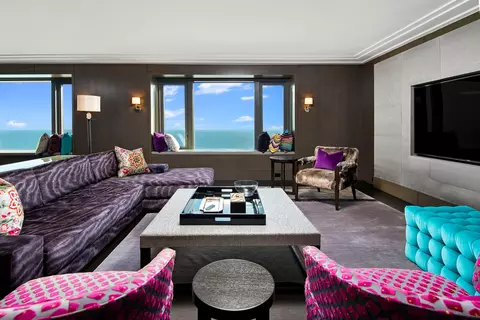 Living - 132 E Delaware Pl #5404, Chicago, IL 60611 photo 2 of 3