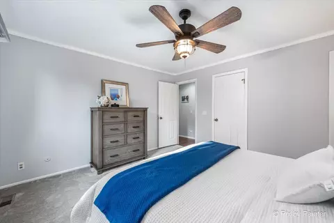 Bedroom - 586 Williamsburg Ct #A1, Wheeling, IL 60090 photo 2 of 3