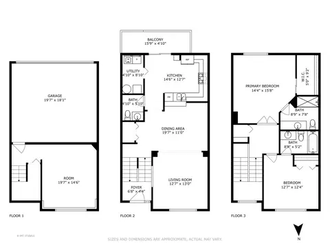 Floorplan - 1655 Charles Dr, Wheeling, IL 60090 photo 1 of 4