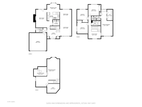 Floorplan - 731 Garth Rd, Wheeling, IL 60090 photo 1 of 4