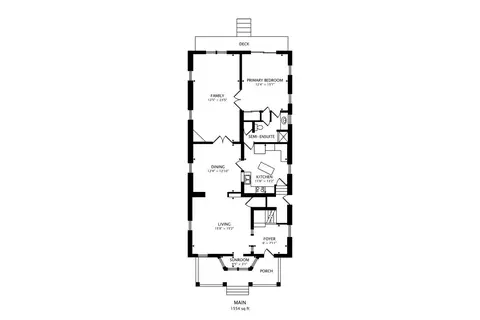Floorplan - 703 Normal Rd, Dekalb, IL 60115 photo 2 of 3