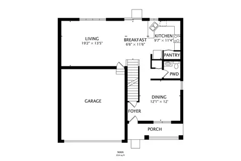 Floorplan - 1182 Devon Dr, Antioch, IL 60002 photo 1 of 2