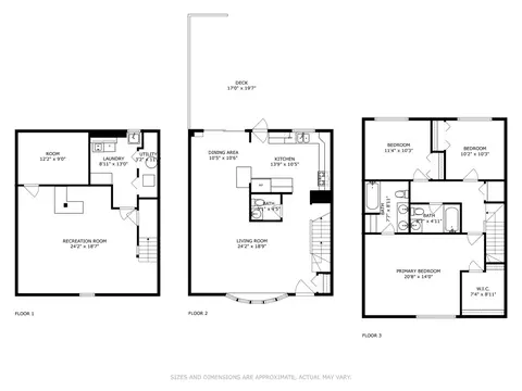 Floorplan - 8842 Dee Rd #B, Des Plaines, IL 60016 photo 4 of 4