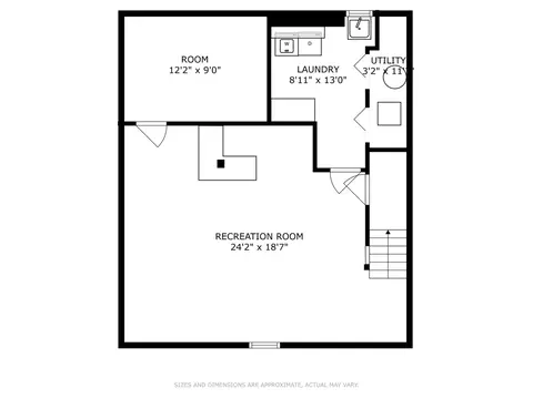 Floorplan - 8842 Dee Rd #B, Des Plaines, IL 60016 photo 1 of 4