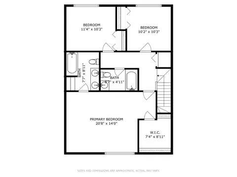 Floorplan - 8842 Dee Rd #B, Des Plaines, IL 60016 photo 3 of 4