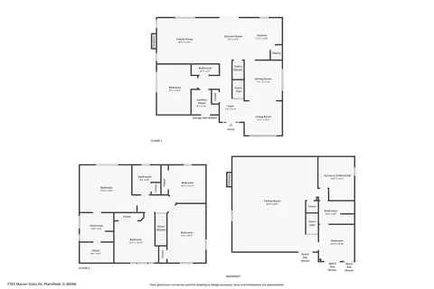 Floorplan - 1703 Manor Oaks Dr, Plainfield, IL 60586 photo 2 of 4