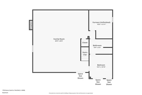 Floorplan - 1703 Manor Oaks Dr, Plainfield, IL 60586 photo 1 of 4