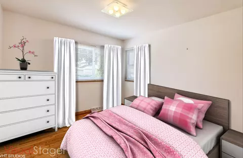 Bedroom - 1668 Maple St, Des Plaines, IL 60018 photo 4 of 5