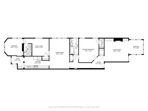 Floorplan - 809 Forest Ave #1S, Evanston, IL 60202 photo 1 of 1