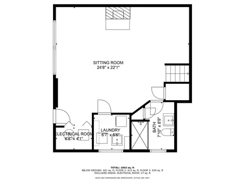 Floorplan - 519 Bedford Ln, Des Plaines, IL 60016 photo 3 of 4