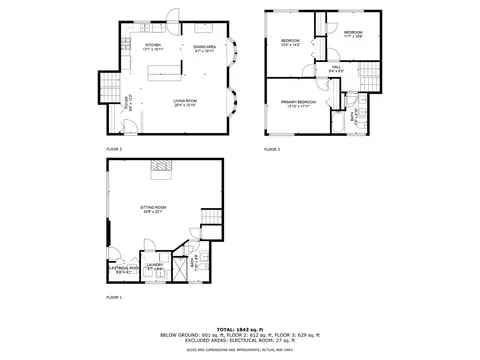Floorplan - 519 Bedford Ln, Des Plaines, IL 60016 photo 4 of 4