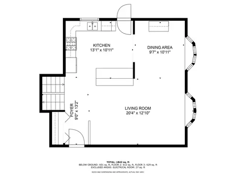 Floorplan - 519 Bedford Ln, Des Plaines, IL 60016 photo 1 of 4