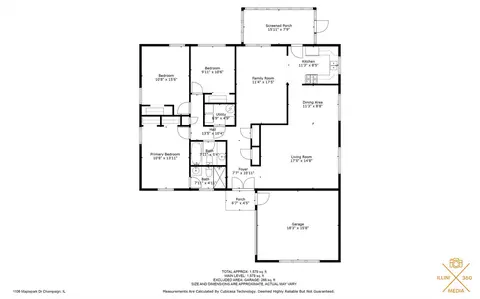 Floorplan - 1106 Maplepark Dr, Champaign, IL 61821 photo 1 of 1