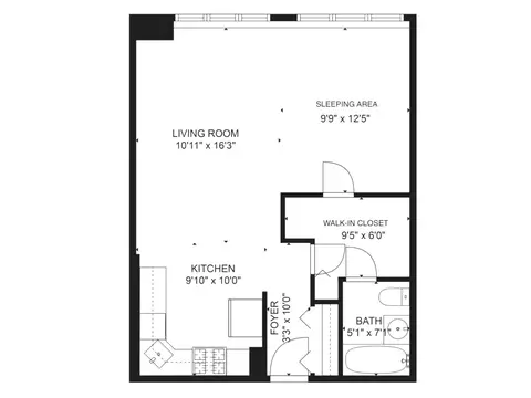 Floorplan - 400 E Randolph St #3102, Chicago, IL 60601 photo 1 of 1
