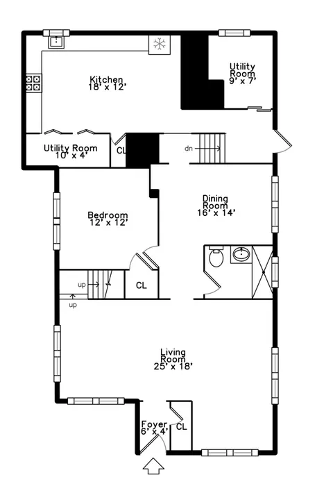 Floorplan - 4437 Elm Ave, Lyons, IL 60534 photo 1 of 5