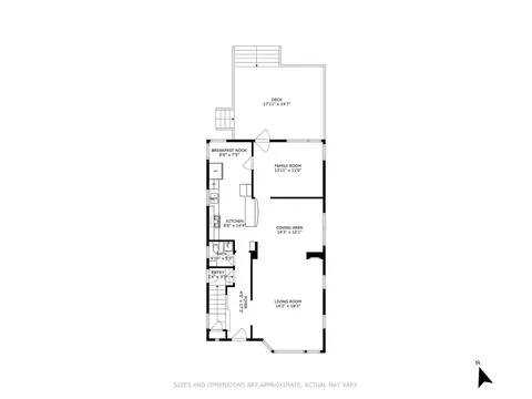 Floorplan - 3328 Lyons St, Evanston, IL 60203 photo 3 of 4