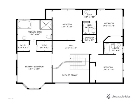 Floorplan - 562 Warwick Rd, Deerfield, IL 60015 photo 2 of 3