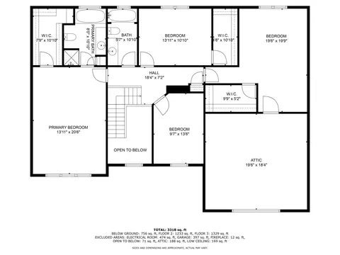 Floorplan - 19332 Emerald Ct, Mokena, IL 60448 photo 2 of 4