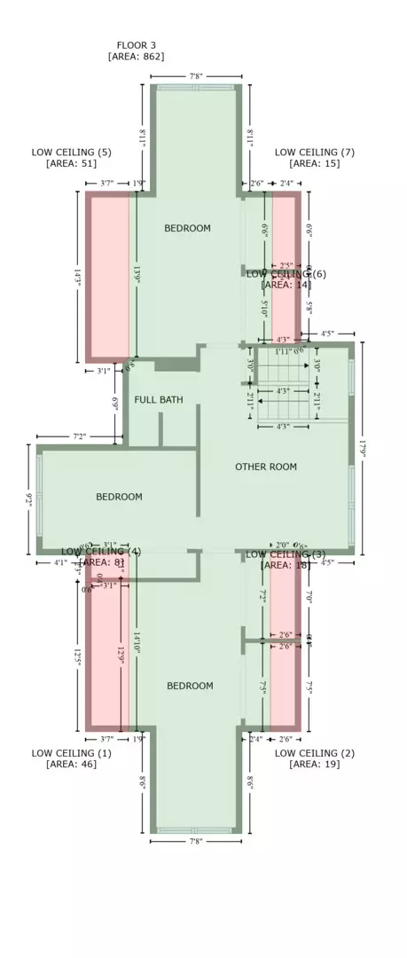 Floorplan - 6447 Sinclair Ave, Berwyn, IL 60402 photo 2 of 7
