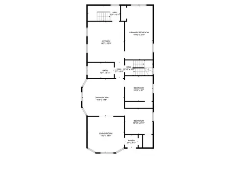 Floorplan - 6447 Sinclair Ave, Berwyn, IL 60402 photo 4 of 7
