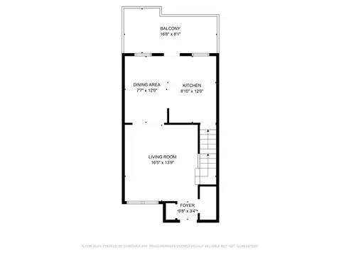 Floorplan - 1436 N Harlem Ave #E, River Forest, IL 60305 photo 2 of 4