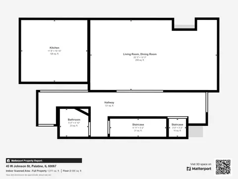 Floorplan - 45 W Johnson St, Palatine, IL 60067 photo 1 of 4
