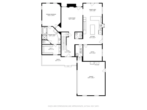 Floorplan - 617 Hillside Rd, Glenview, IL 60025 photo 3 of 4