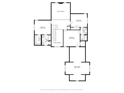 Floorplan - 617 Hillside Rd, Glenview, IL 60025 photo 2 of 4