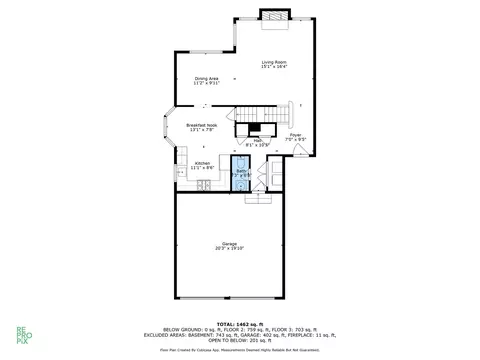 Floorplan - 1027 Bentley Ln, Bartlett, IL 60103 photo 1 of 3