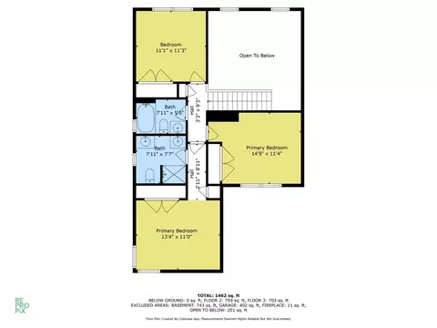 Floorplan - 1027 Bentley Ln, Bartlett, IL 60103 photo 3 of 3