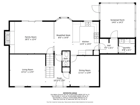 Floorplan - 2223 Stonegate Ln, Wheaton, IL 60189 photo 1 of 4