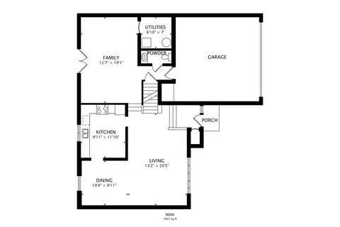 Floorplan - 127 Wallace St, Bartlett, IL 60103 photo 2 of 4
