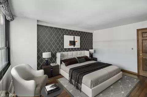 Bedroom - 33 E Cedar St #12D, Chicago, IL 60611 photo 2 of 3