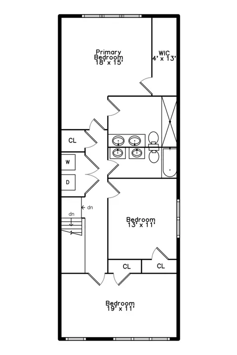 Floorplan - 4055 N Drake Ave, Chicago, IL 60618 photo 3 of 3