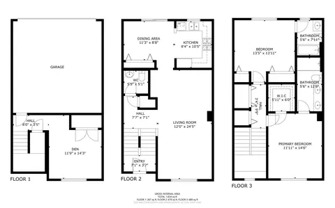 Floorplan - 1237 Willow Ave, Des Plaines, IL 60016 photo 4 of 4