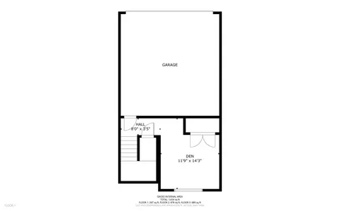 Floorplan - 1237 Willow Ave, Des Plaines, IL 60016 photo 1 of 4