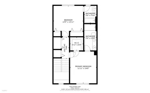 Floorplan - 1237 Willow Ave, Des Plaines, IL 60016 photo 3 of 4