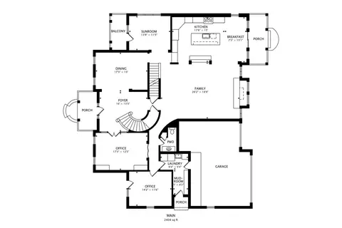 Floorplan - 1639 Annapolis Dr, Glenview, IL 60026 photo 1 of 3