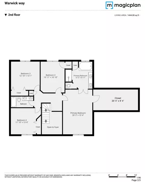 Floorplan - 30 W786 Warwick Way, Wayne, IL 60184 photo 2 of 3