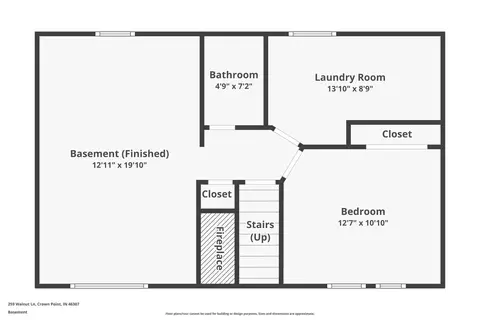 Floorplan - 259 Walnut Ln, Crown Point, IN 46307 photo 2 of 2